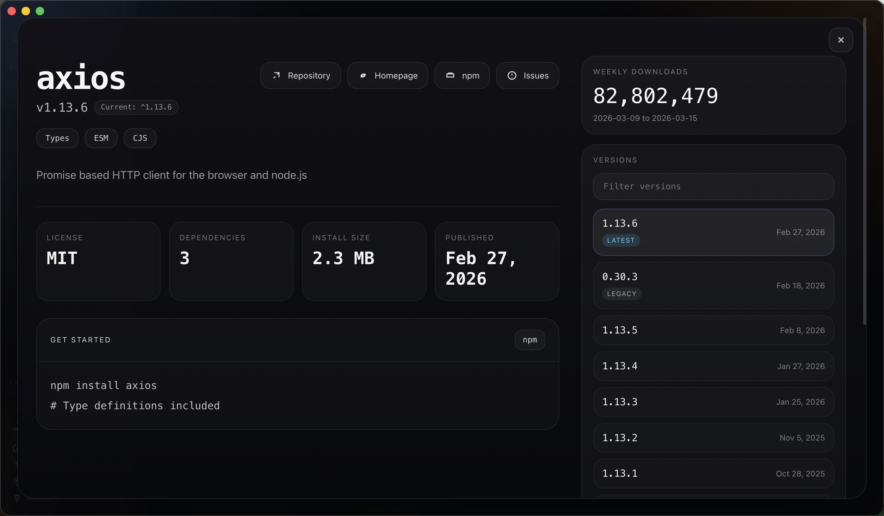npMax Package Editor